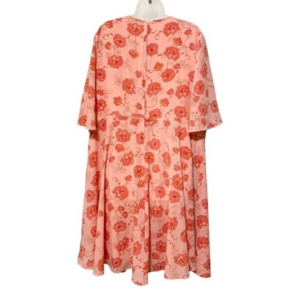 Torrid Sienna Garden Georgette Wrap Dress Floral Flutter Sleeve 22 - Picture 5 of 15